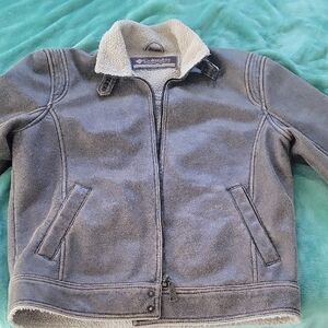 Columbia Gray Bomber Jacket